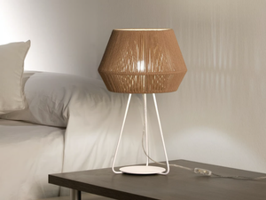 BANYO - LED handmade rope table lamp _ Olé Lighting